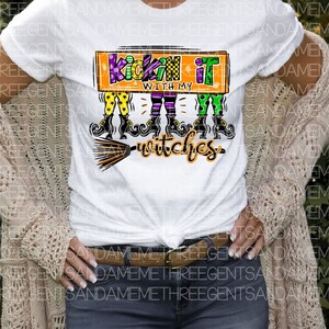 Witches Legs PNG, Fall Halloween PNG Digital Download, Hand Drawn Sublimation Design, DTF Printable Art, Trick or Treat png image 8