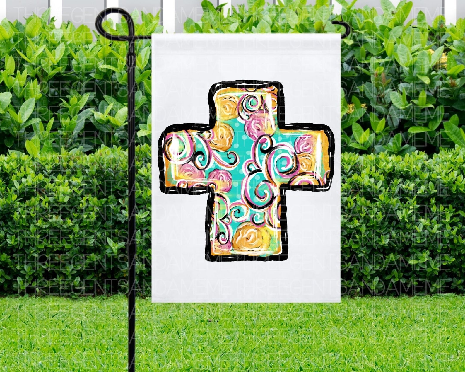 DTF Transfer Cross Printable PNG Hand Drawn Cross Christian - Etsy