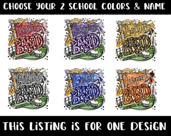 Custom Band Design, Band Mom png, Sublimation Design, Band Shirt Design, School Spirit PNG, Music Design, Tumbler Design