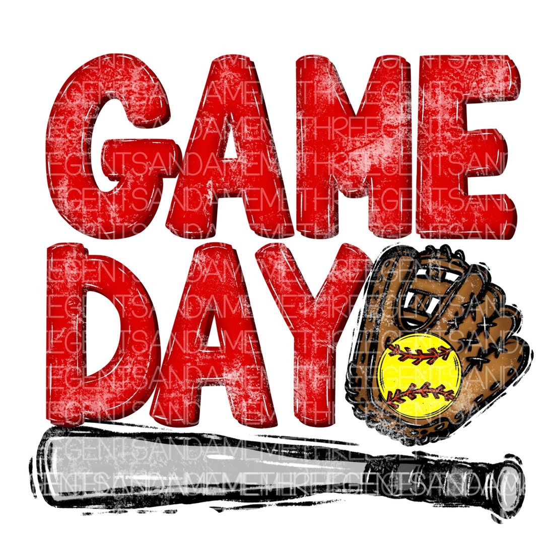 Softball Game Day Png Softball Mom Instant Digital Download Etsy