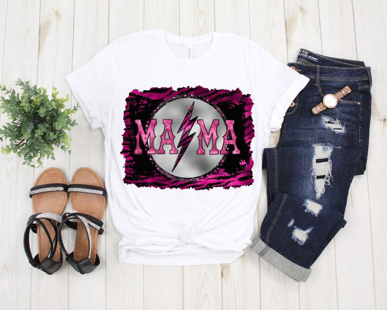 Mama Png Mama Sublimation Rock Mama Png Zebra Mama Png - Etsy