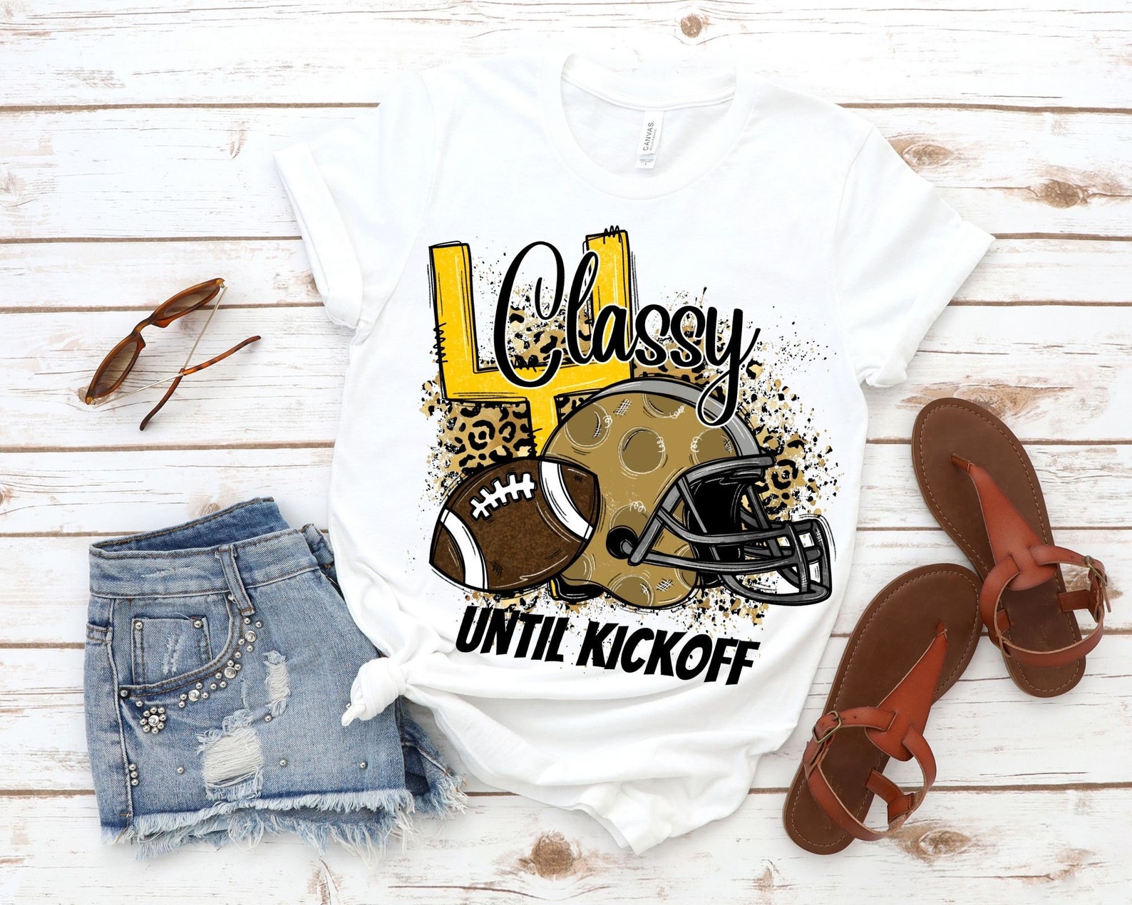 The Red Classy Kickoff Tee