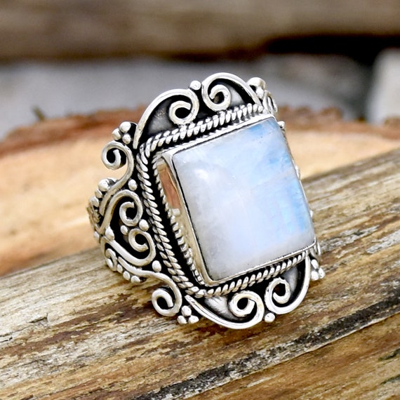 Buy Labradorite Solid 925 Sterling Silver Designer Ring