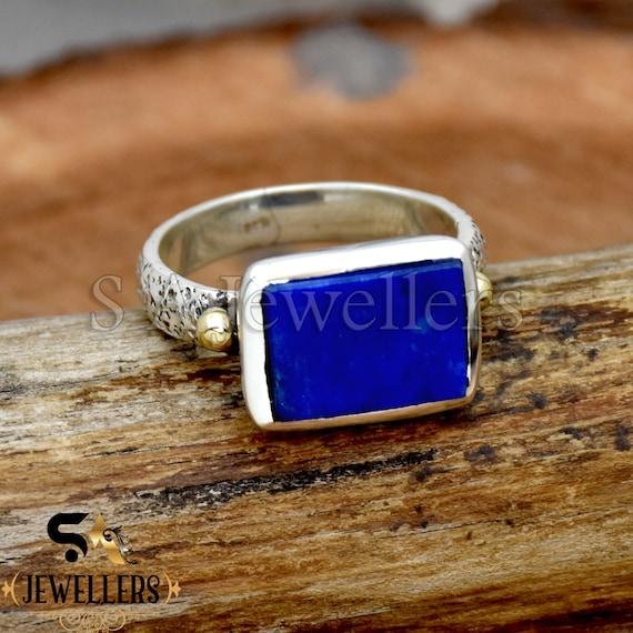 Lapis Lazuli Ring 925 Sterling Silver Ring Handmade Ring