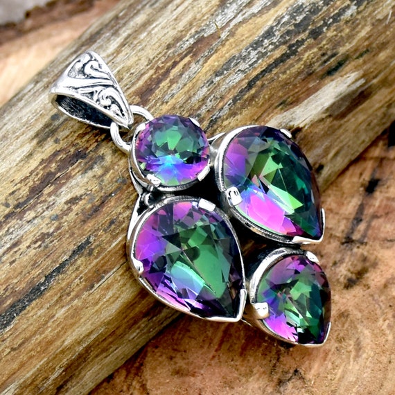 Fire best sale topaz necklace