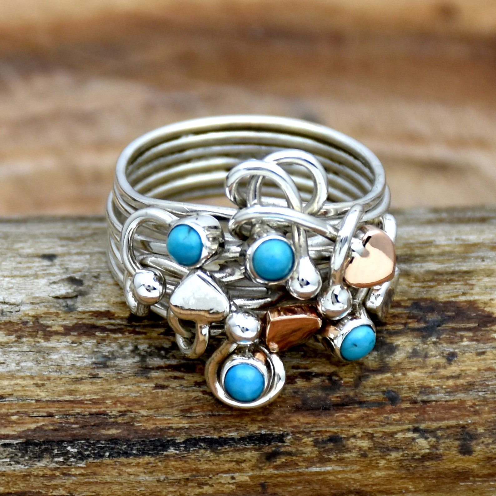 RING, Sterlingsilver Med Turkos. Smycken & U00c4delstenar - Ringar - Auctionet