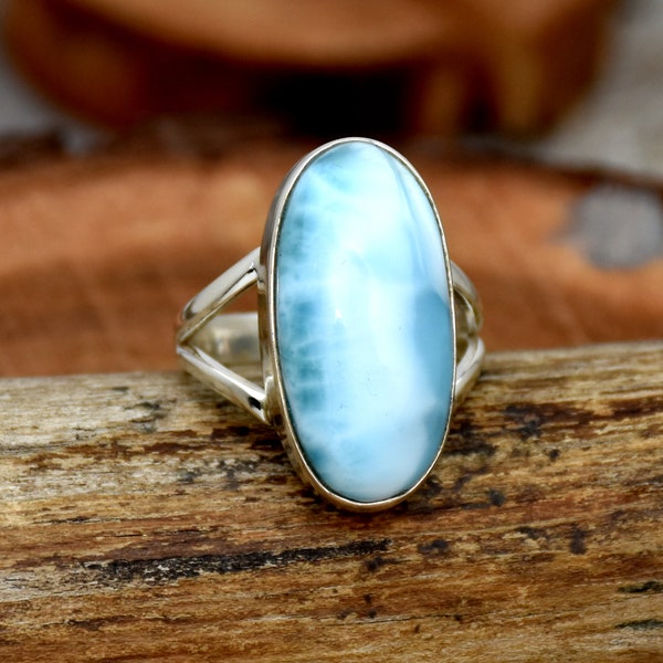 Larimar Ring - Etsy