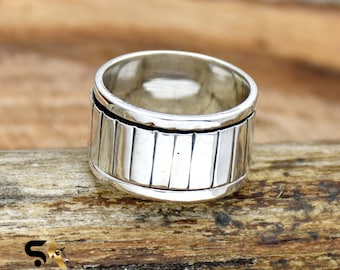 Anello Uomo N Argento Masscco 925 E Rame Martellato - Etsy Tala - Foto 9