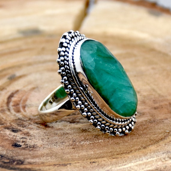 Green Tourmaline & Diamond Ring – Lanka Jewels