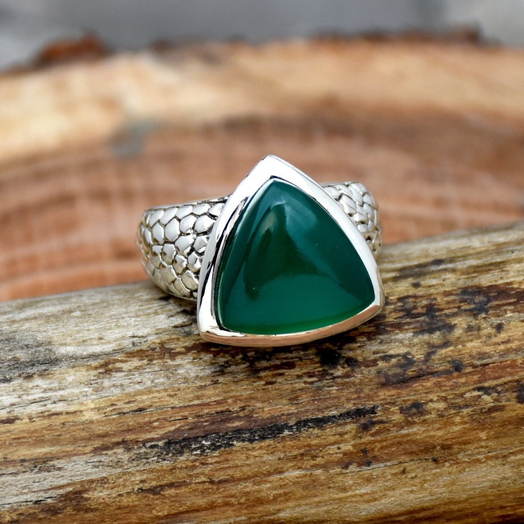 Amazon.com: 925 Sterling Silver Shiny Full Diamond Emerald