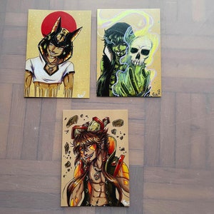 Imprimer OC, Anubis, Mort, Daichi, Dragon, Carte postale