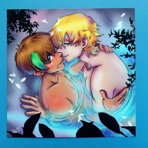 Boys Love Print Yaoi