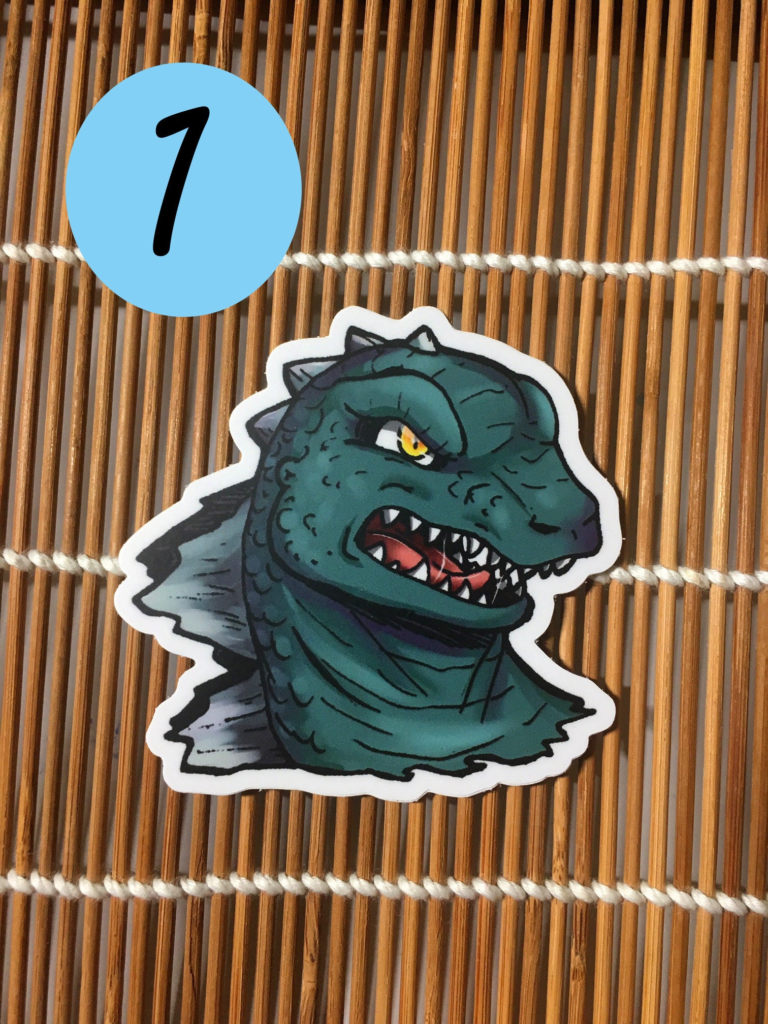 Godzilla Stickers, Decals - Etsy