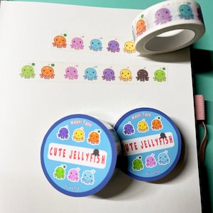Cute Jellyfish Washi Tape