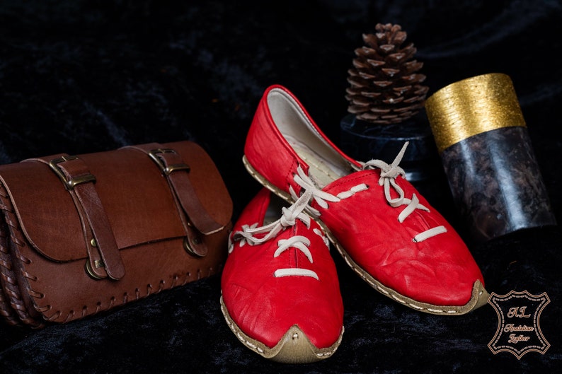 Colorful Natural Turkish Genuine Leather Handmade Women Yemeni Shoes Slip-On