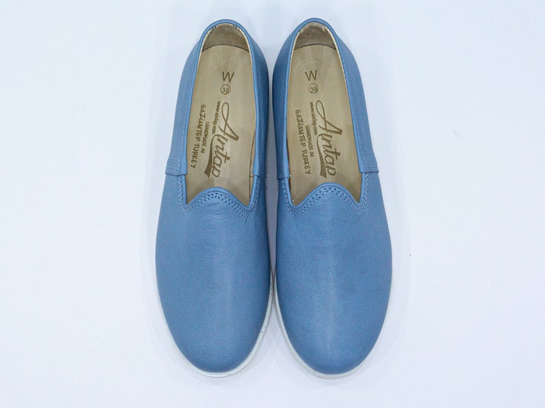 Colorful Slip-On Ultra lightweight /%100 Turquoise Lining Leather /& Handmade Eva Sole Men Turkish Shoes Natural