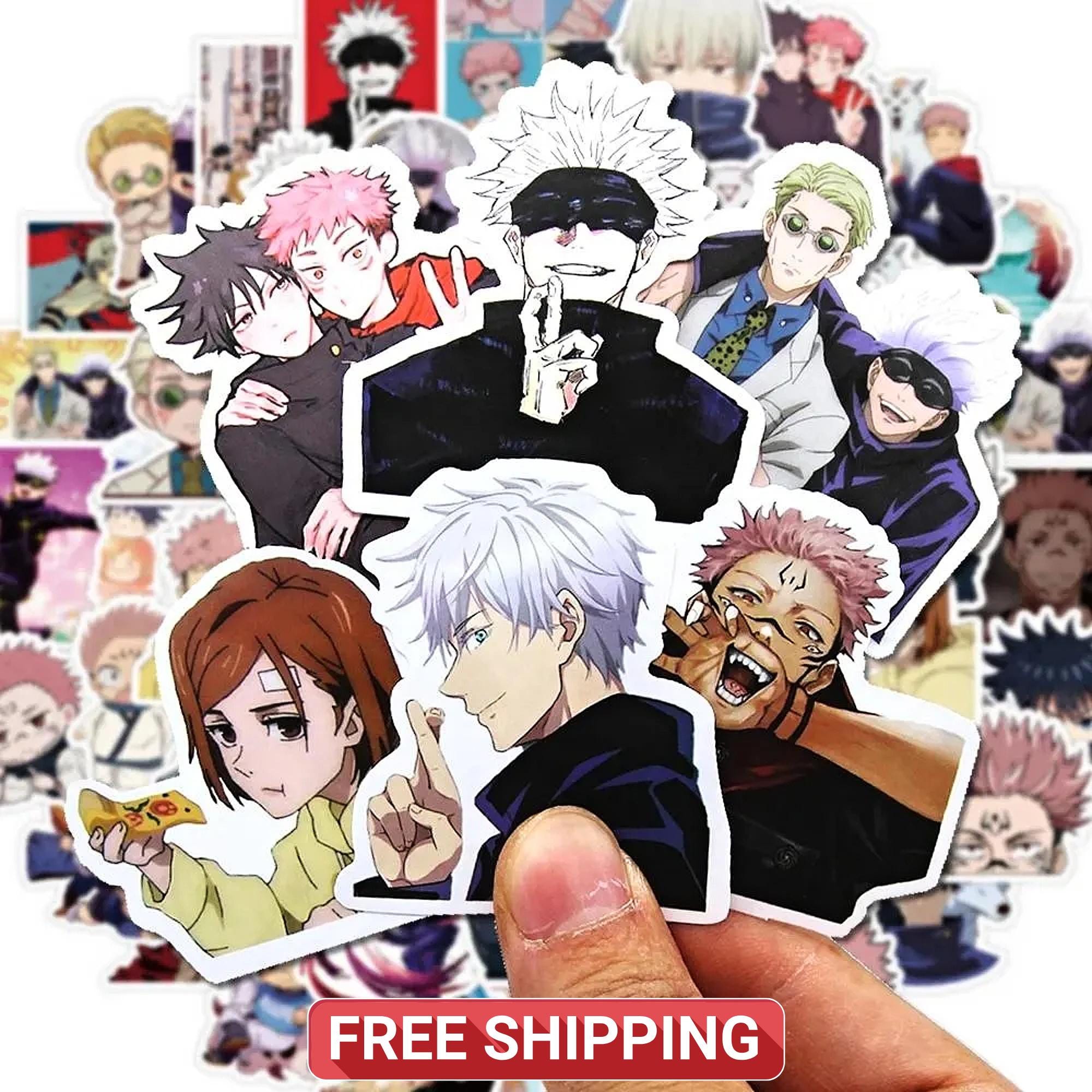 Cool Anime Jujutsu Kaisen Sticker Pack 30-180 Pcs , Satoru Gojo