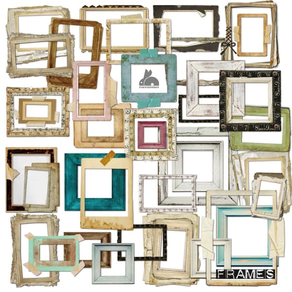 Scrapbooking Frames Etsy