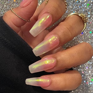 Shimmer ombré Press on Nails