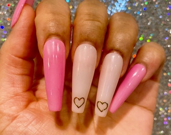 Heartbreaker Press on Nails