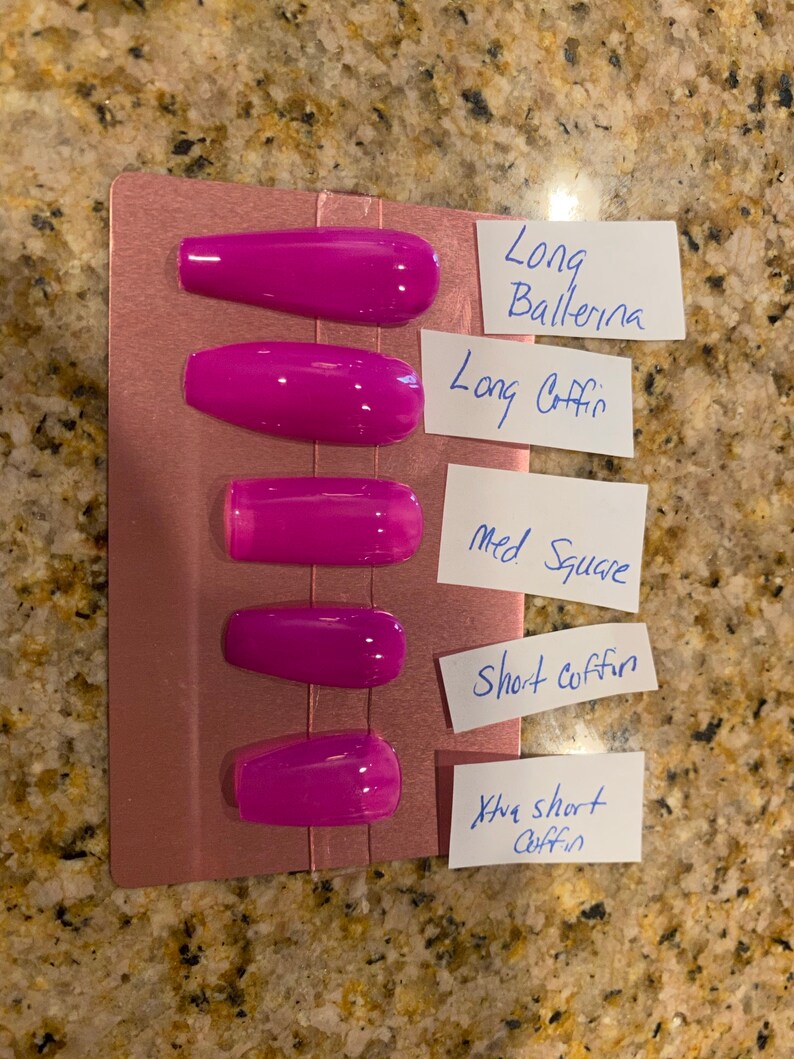 Cotton Candy French Press on Nails Etsy