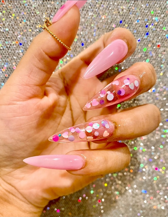 Bubble bath 2024 coffin nails