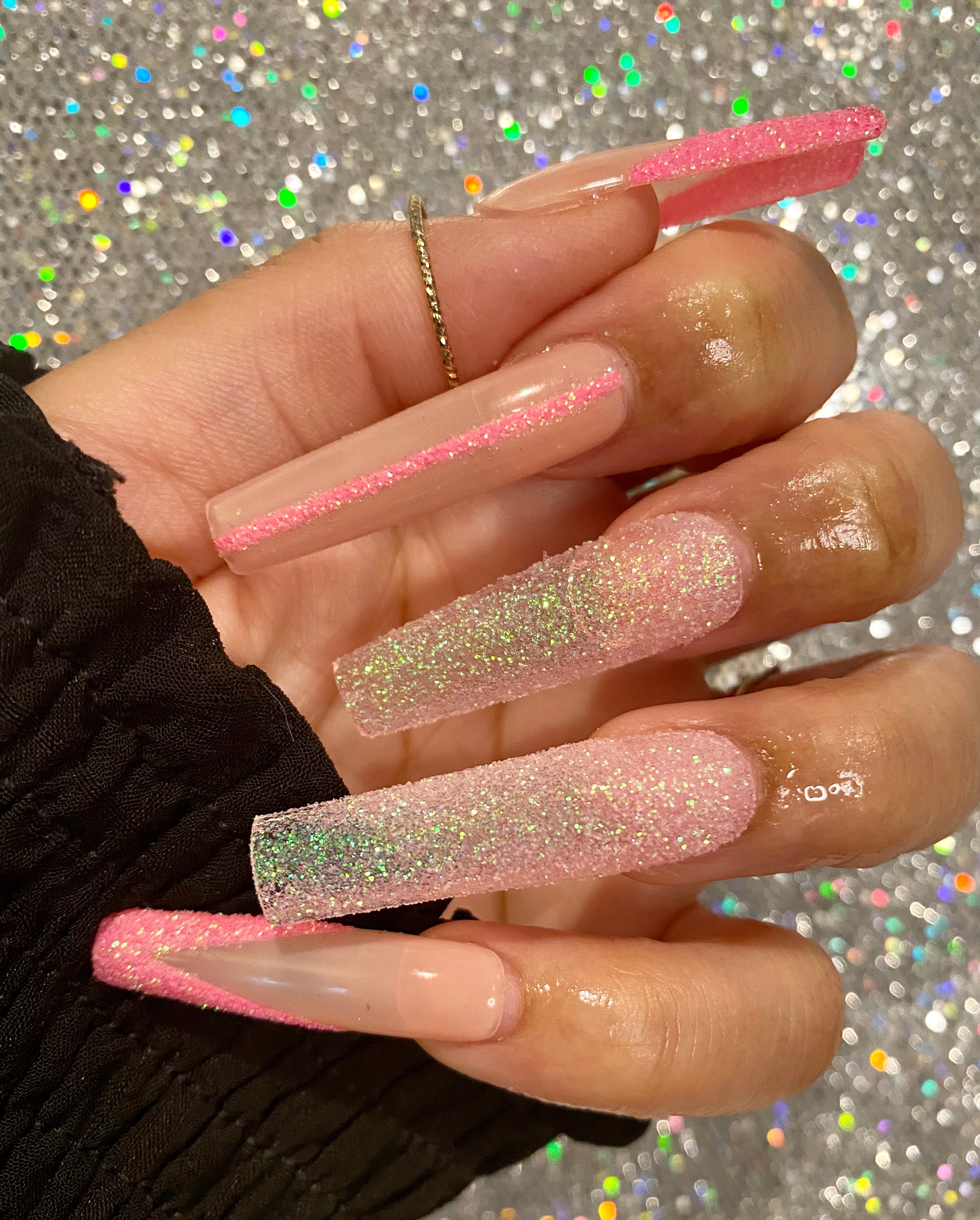 French Pink Nails - Etsy
