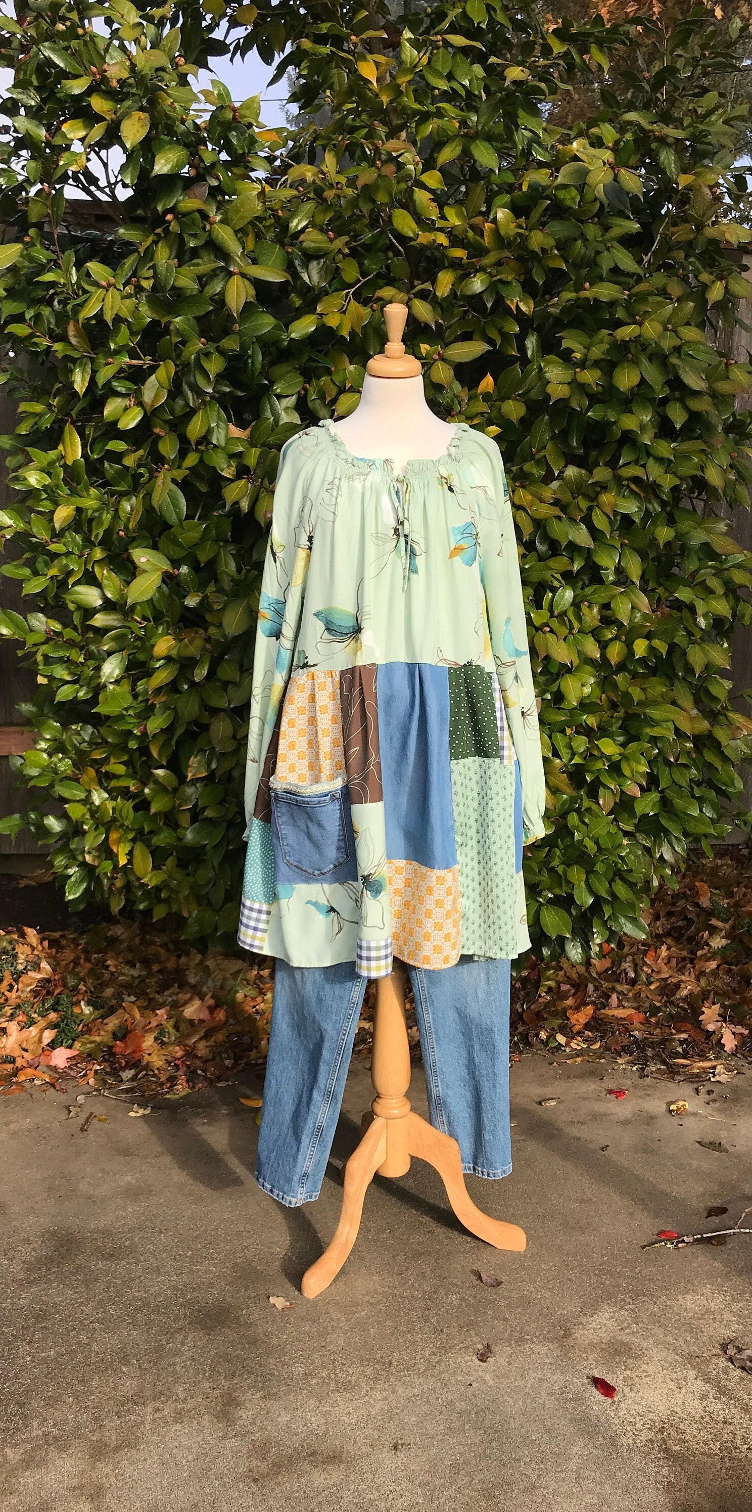 1 X Upcycled Dress Romantic Upcycled Clothing Flirty