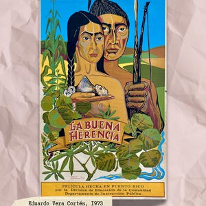 Kartell DIVEDCO: (1973) La Buena Herencia von Eduardo Vera Cortés | Typische puertoricanische Kunst
