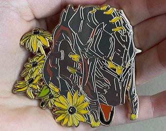 Atlas Prime Warframe enamel pin Prime Garden