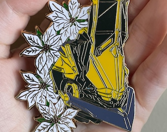Vauban Prime enamel pin Warframe Prime Garden Fan made pin 2.5 inches