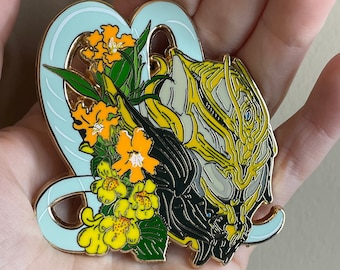 Wukong Prime Warframe Enamel Pin Prime Garden