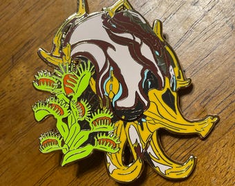 Grendel Prime Warframe fan made pin Prime Garden