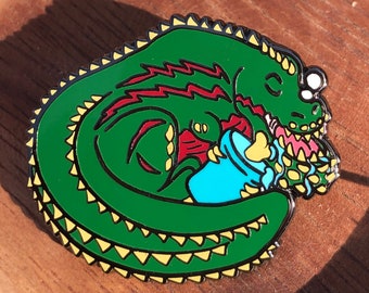 Deviljho Sleepy Monster Fan made Monster Hunter Pin Savage Deviljho