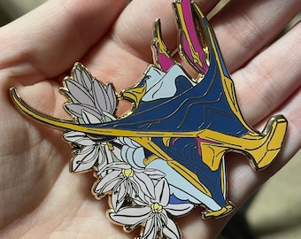 Sevagoth Prime Warframe fan made pin Prime Garden