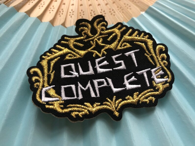 Monster Hunter World PATCH Quest Complete Fan Made - Etsy