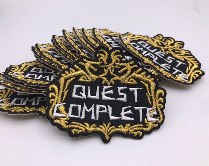 Monster Hunter World PATCH Quest Complete! Fan Made - Etsy