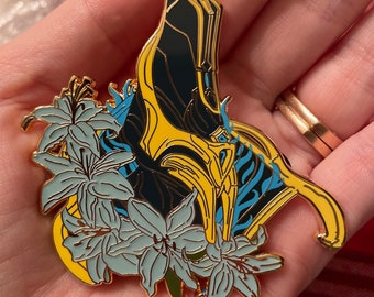 Revanant Prime Warframe hard enamel pin Fan made pin Prime Garden