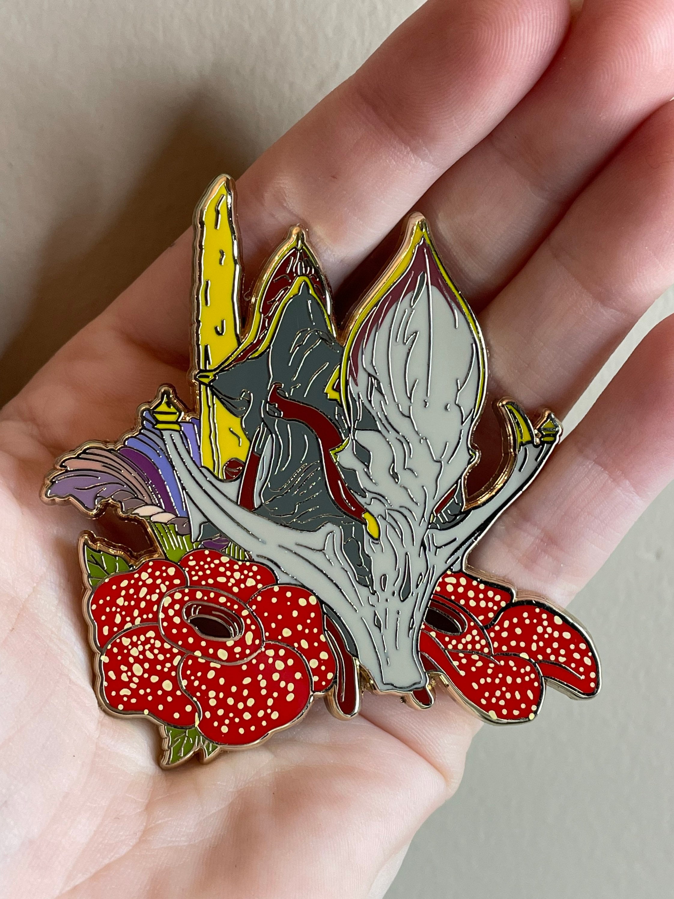Nekros Prime Hard Enamel Pin Warframe Fan Made Prime Garden - Etsy, image size:2244x2992