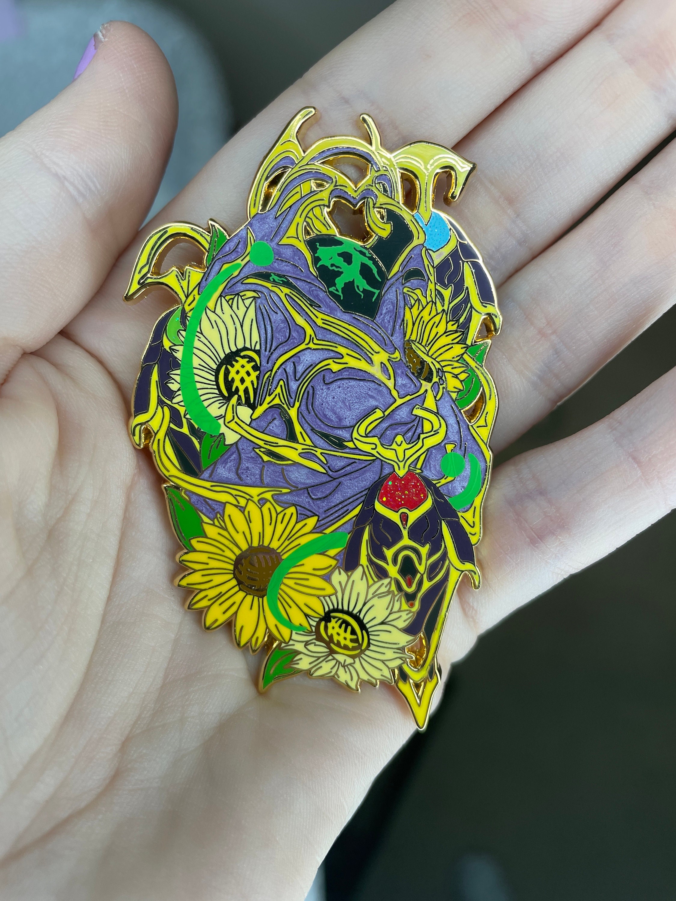Wisp Prime Warframe Fan made pin Prime Garden