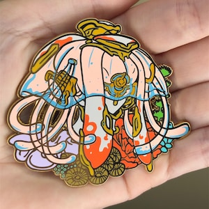 Warframe Ivara Prime hard enamel pin 2.5 inches Prime Garden