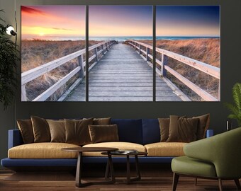 Items Similar To Professional Office Wall Decor Beach Sunset