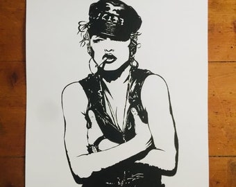 MADONNA Hand Pulled, Signed and Numbered Limited Edition Screenprint.