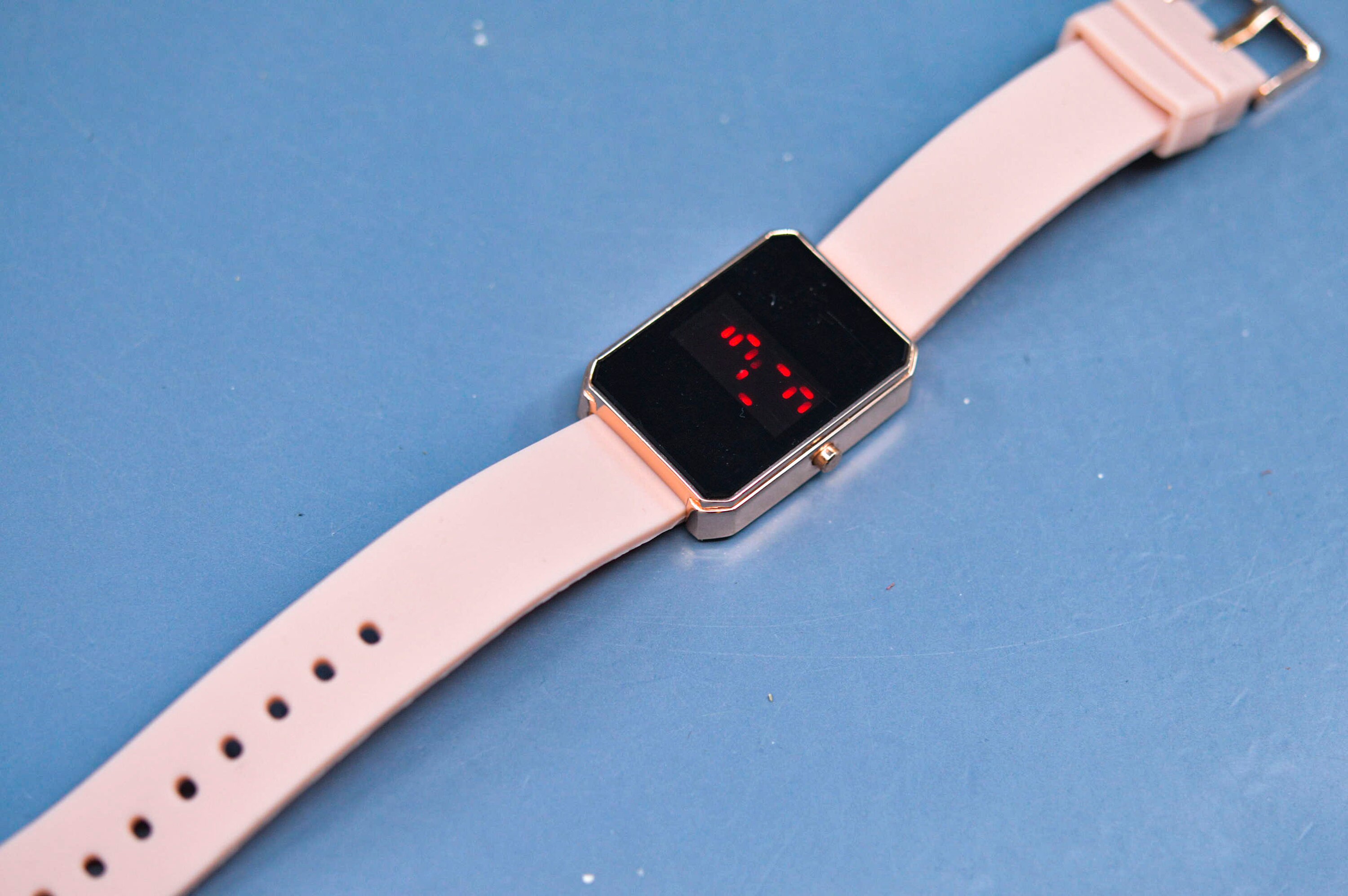 Pink Digit Watch Pink Tone, Womens Digital Wrist Watch - Etsy