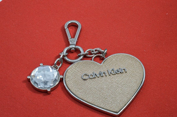 Calvin Klein Silver Tone Womens Key Chain - Etsy