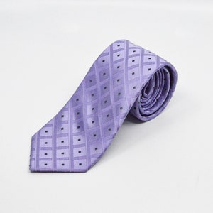 Stafford purple tone mens necktie