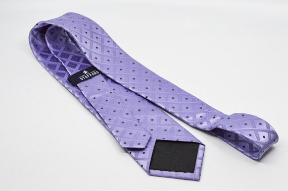 stafford purple tie