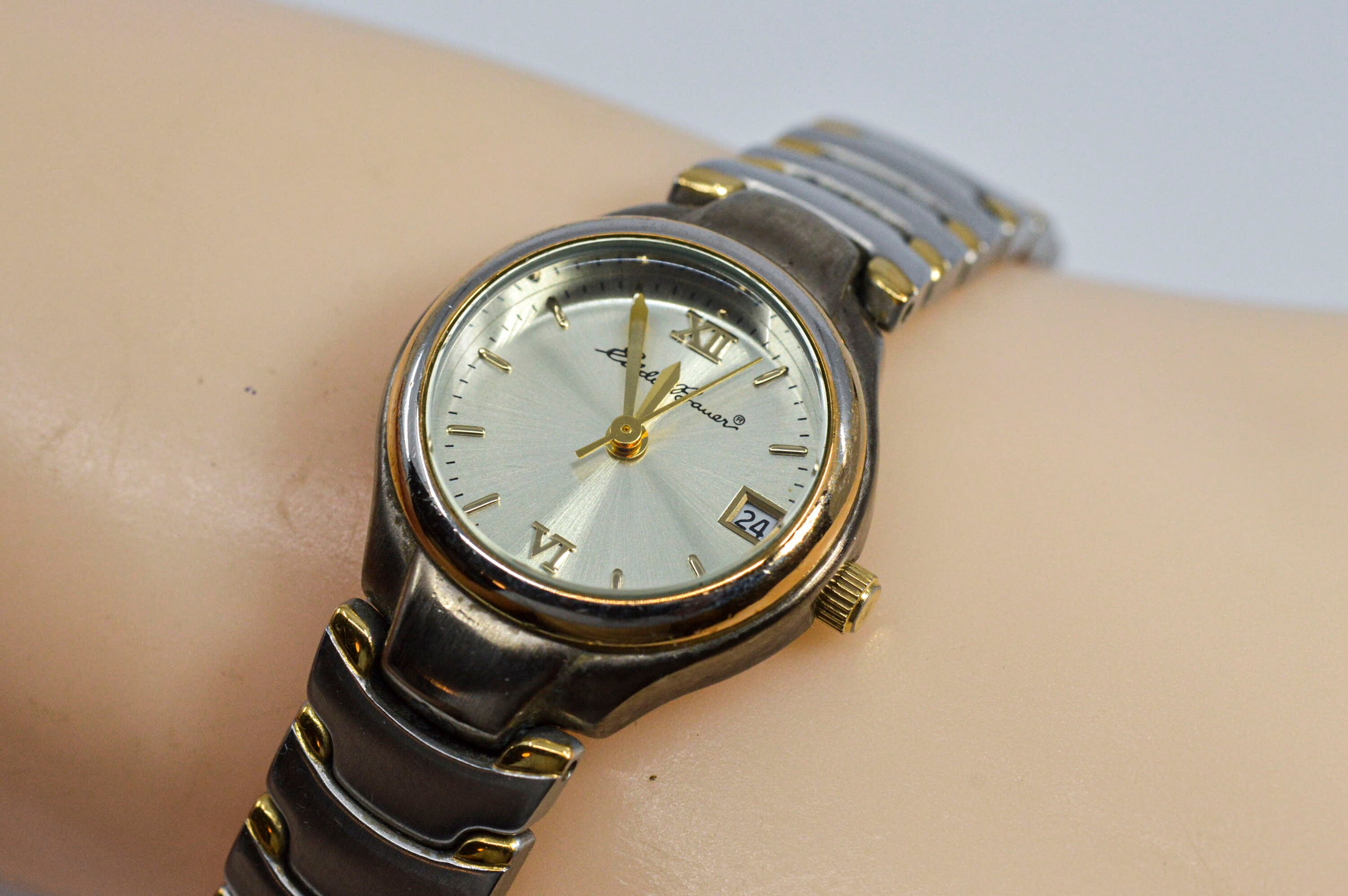 Eddie Bauer Two Tone Womens Wrist Watch - Etsy