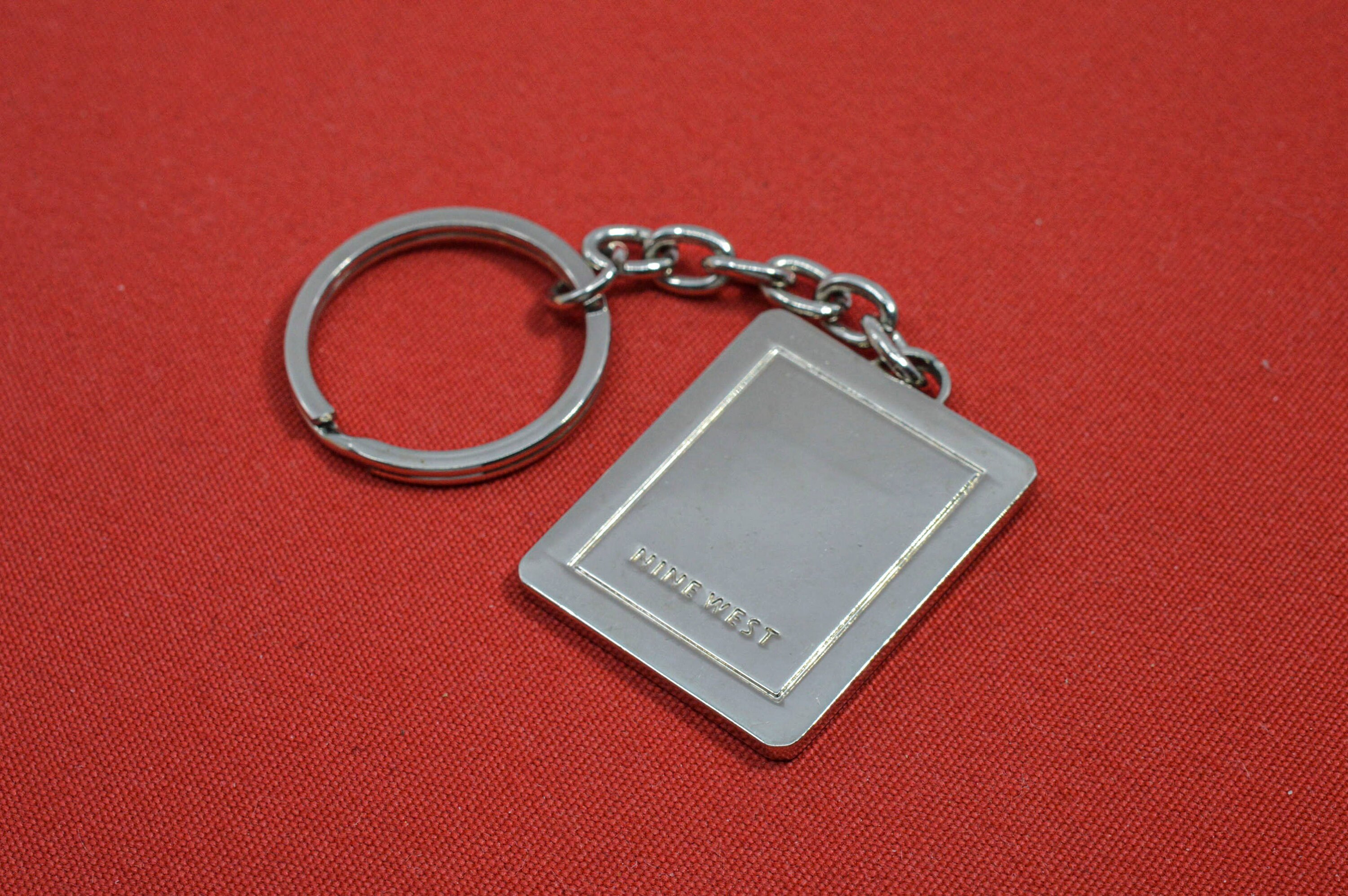 小物 Vintage silver925 parts Keychain Nine West Silver Tone Keychain - Etsy