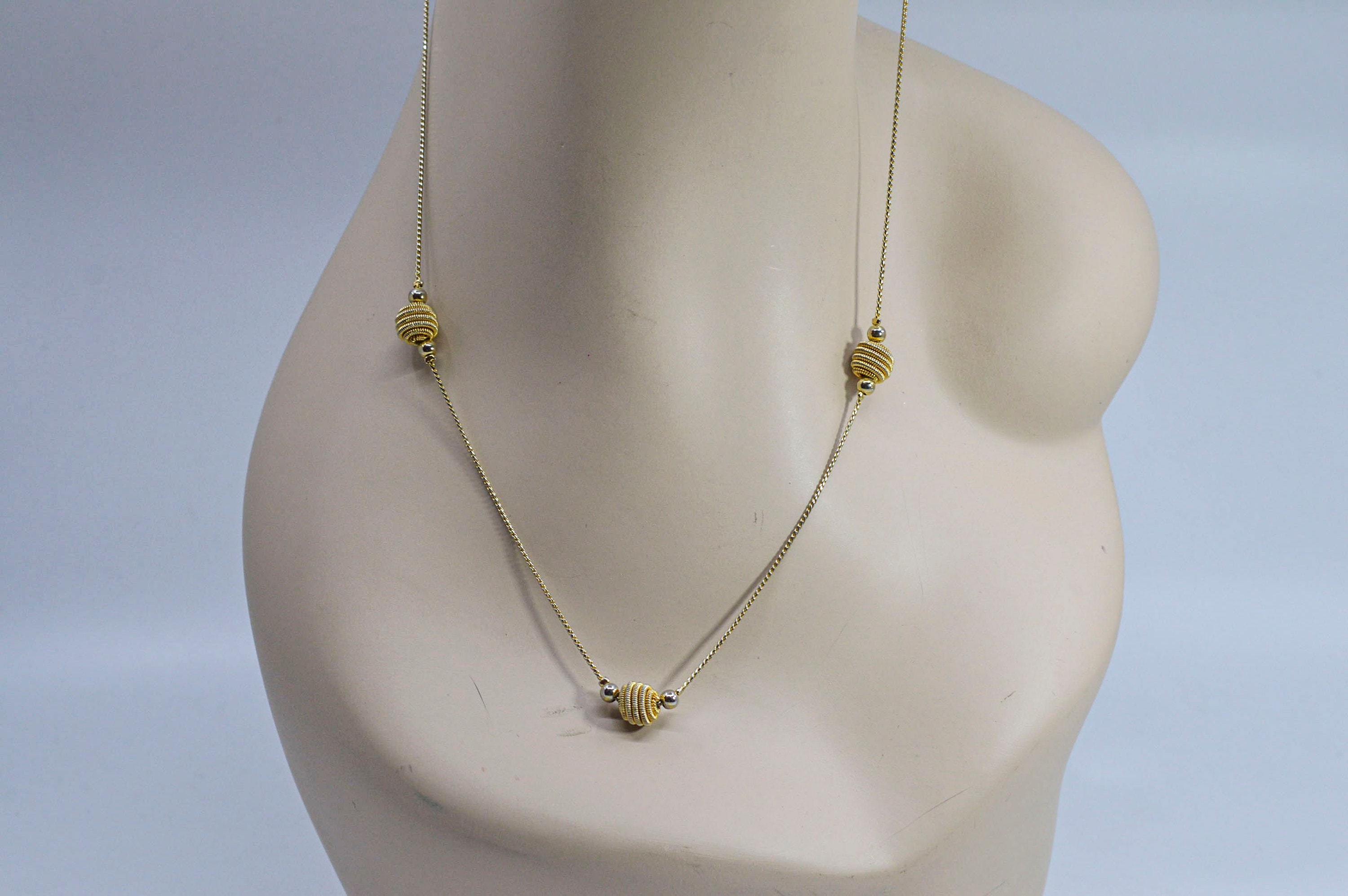 【OSTKAKA】 FEMINA LONG NECKLACE GOLD ★送料・関税込★ Designer fashion, Seoul-fully created | W Concept